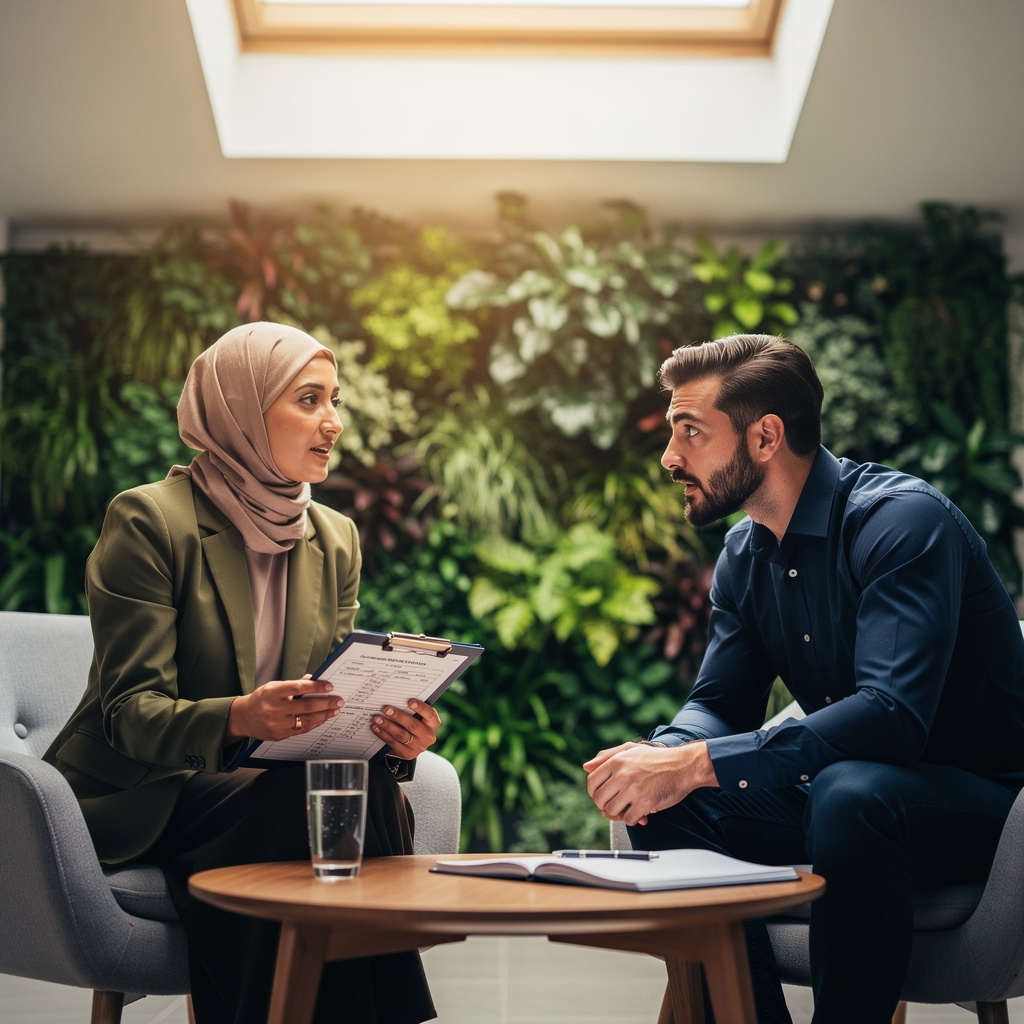 جلسة تدريب فردية على مهارات التفاوض المهني